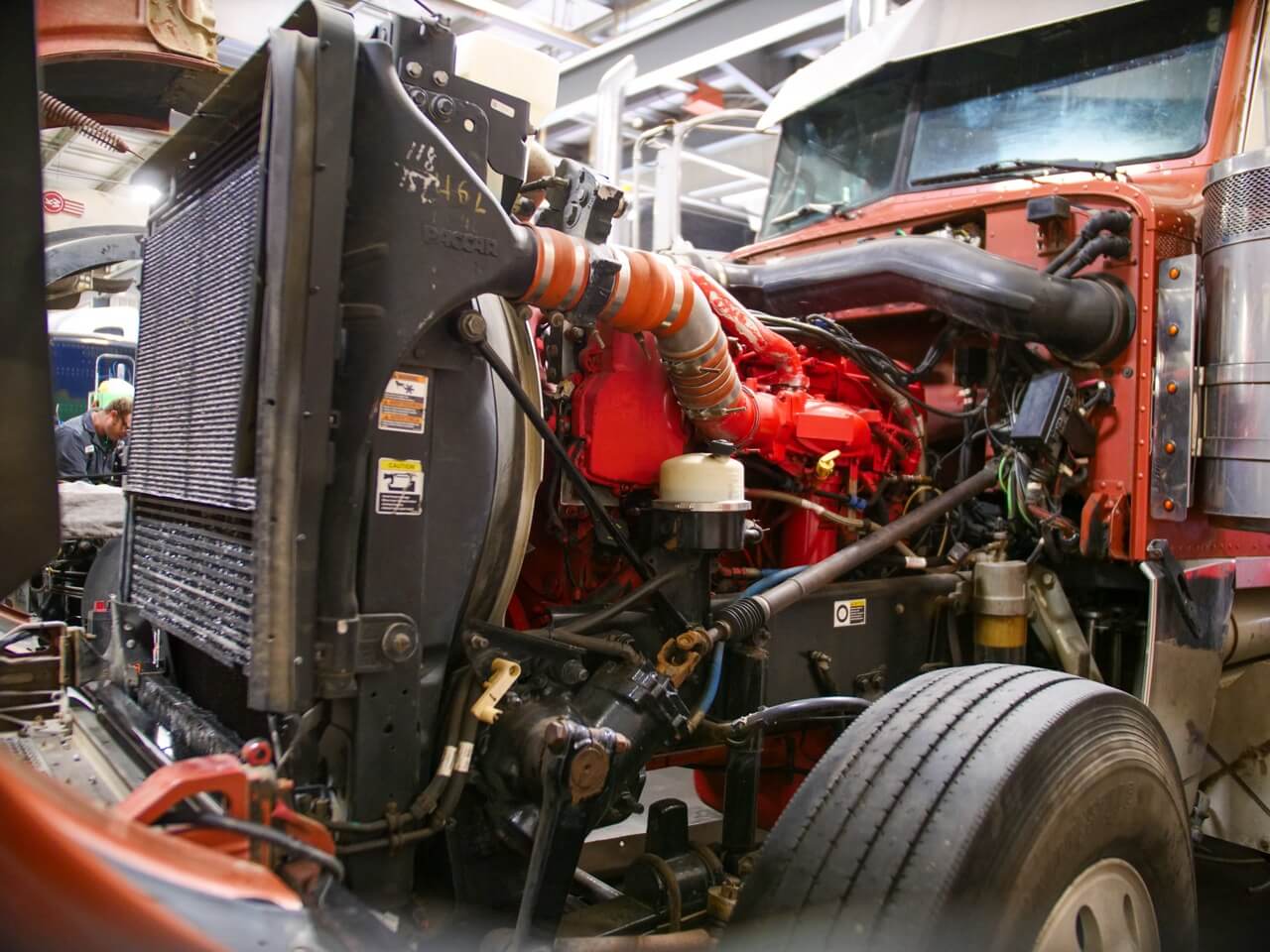 Side Engine View